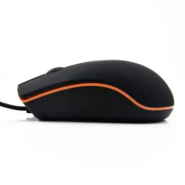 Mouse Alámbrico Negro Yx-003