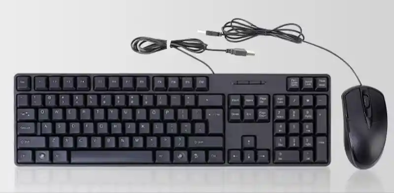 Combo Mouse Y Teclado Alámbrico H-8810