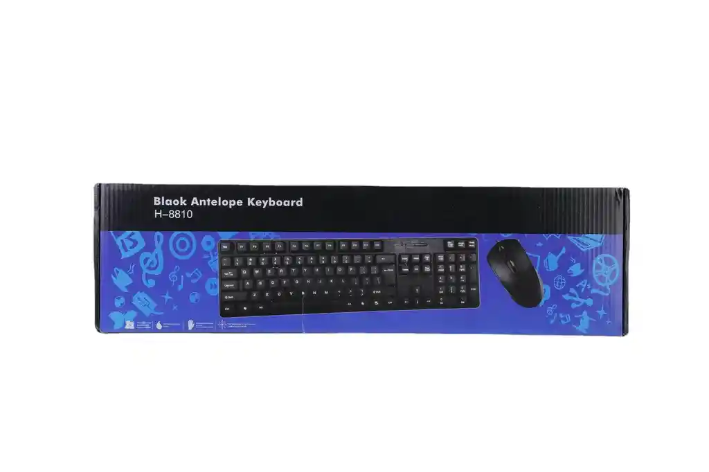 Combo Mouse Y Teclado Alámbrico H-8810