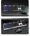 Combo Mouse Y Teclado Alámbrico Km-5003