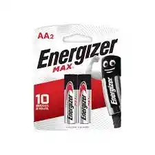 Pila Bateria Energizer Alkalina Aa X Par