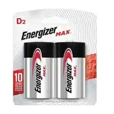 Pila Bateria Energizer Alkalina Tipo "d" Grande