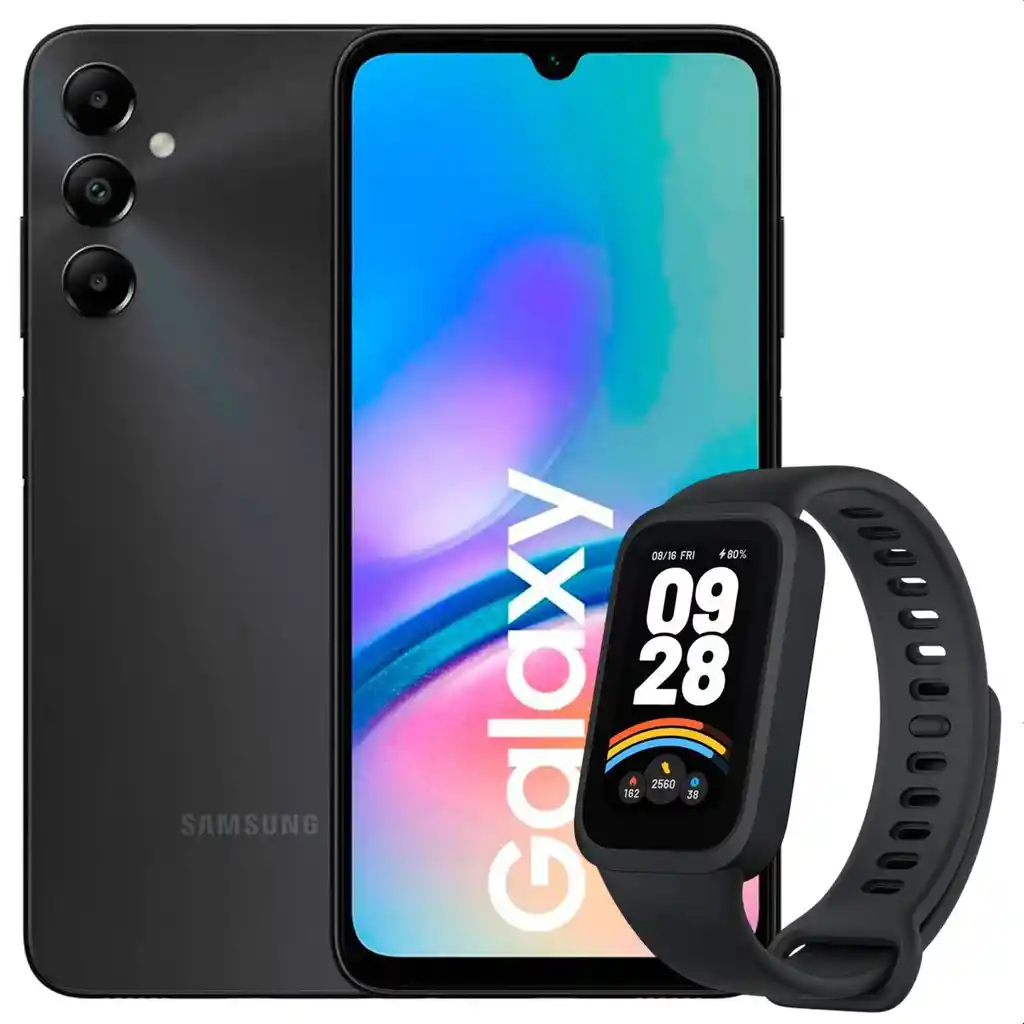 Celular Samsung Galaxy A05s 128gb /6gb Blk+ Band 9 Active Blk