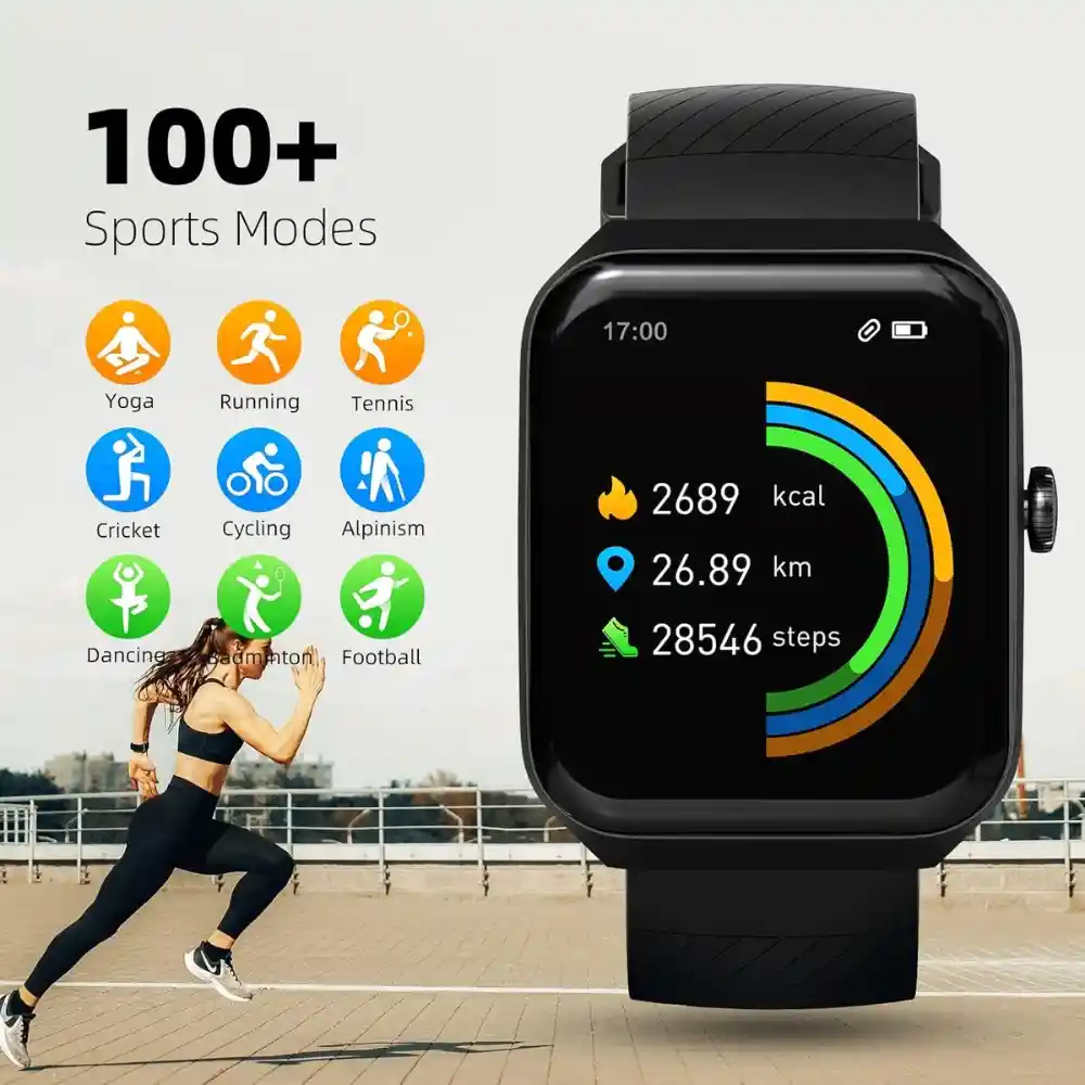 Reloj Inteligente Smartwatch Bluetooth G-tide S1 Lite Deportivo Negro