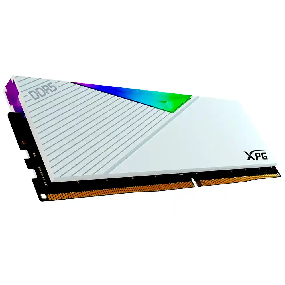 Memoria Ram Pc Xpg Lancer Ddr5 32gb 5600mt/s Rgb Blanco (amd Expo)