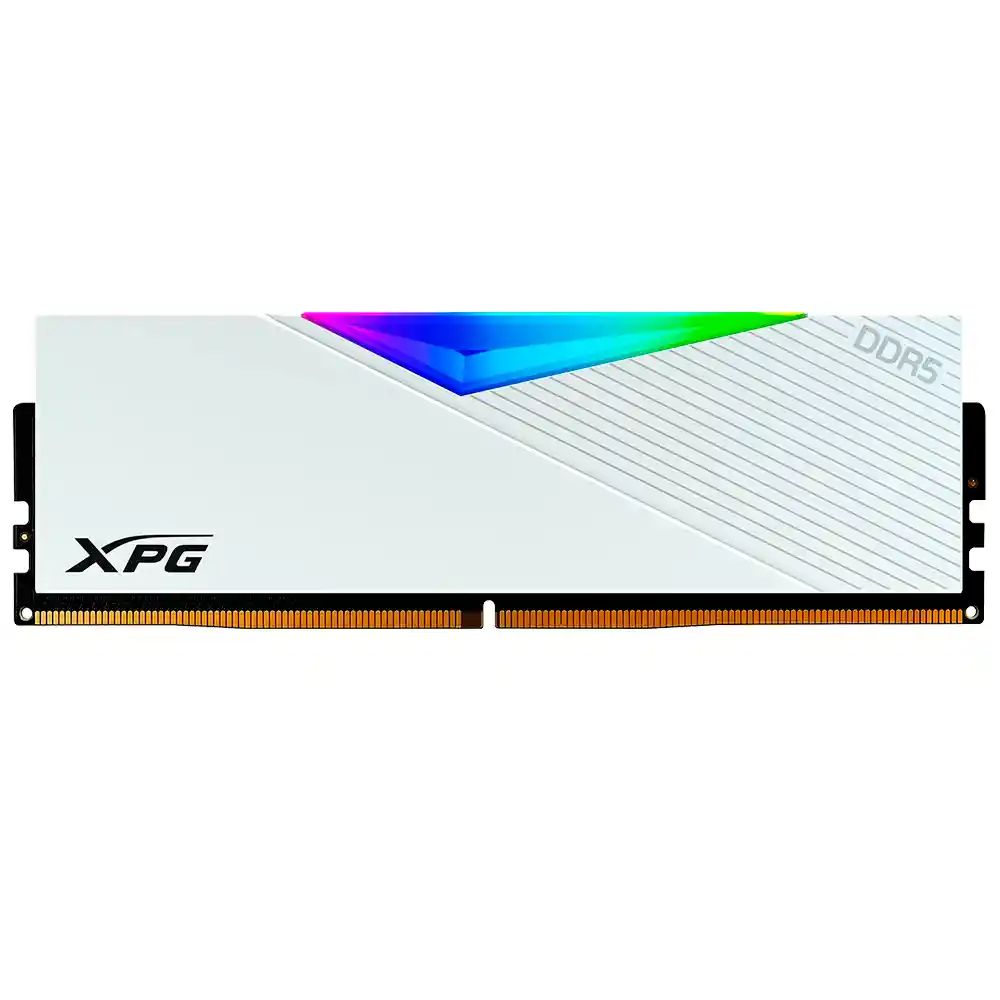 Memoria Ram Pc Xpg Lancer Ddr5 32gb 5600mt/s Rgb Blanco (amd Expo)