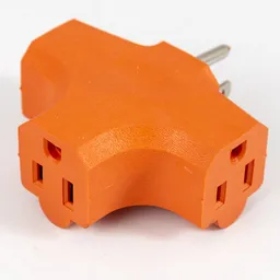 Toma Corriente Osblack U65 Con Clavija 3 Salidas Cruceta