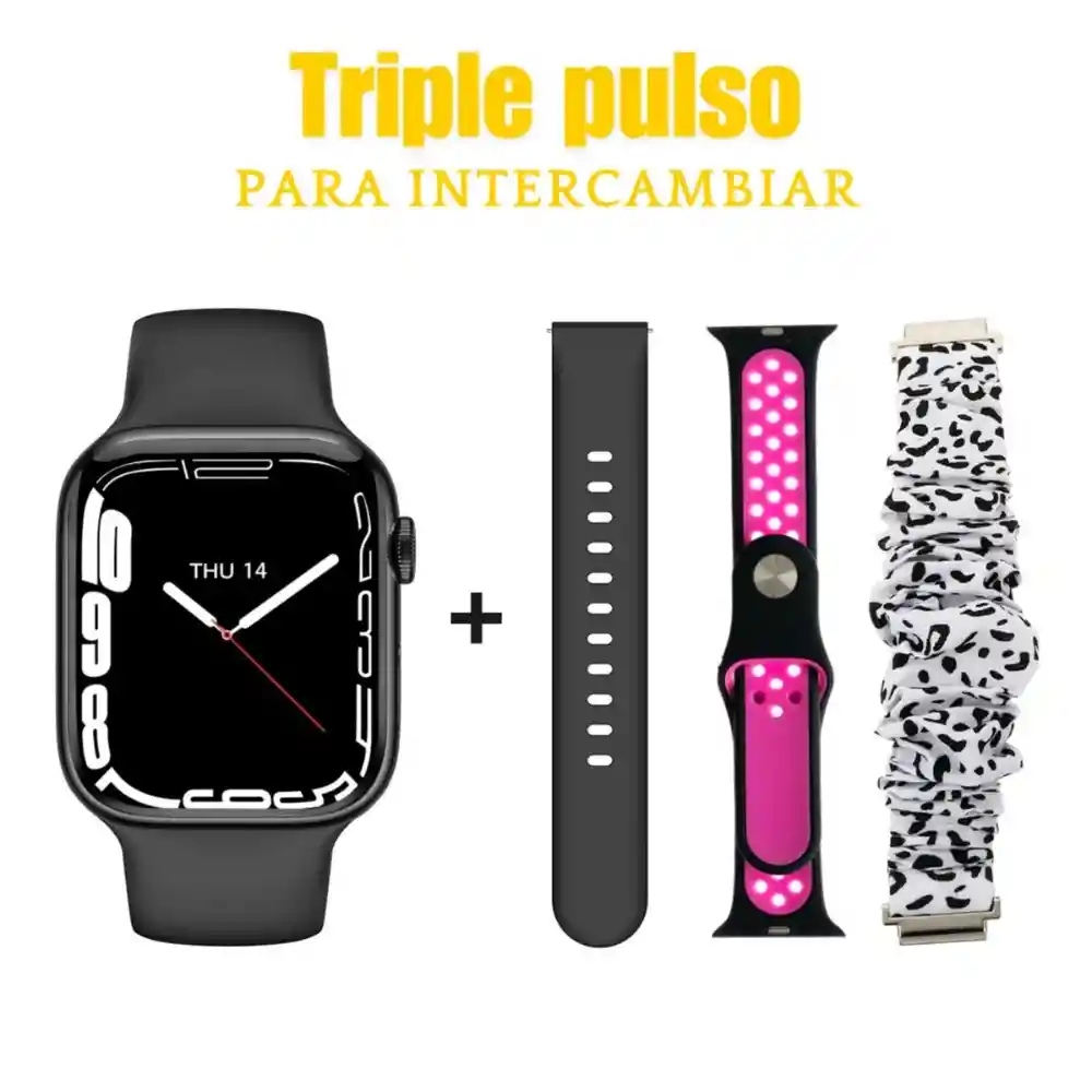 Reloj Inteligente Smartwatch Bluetooth G-tide Style Ip68 Fitness Deportivo Negro