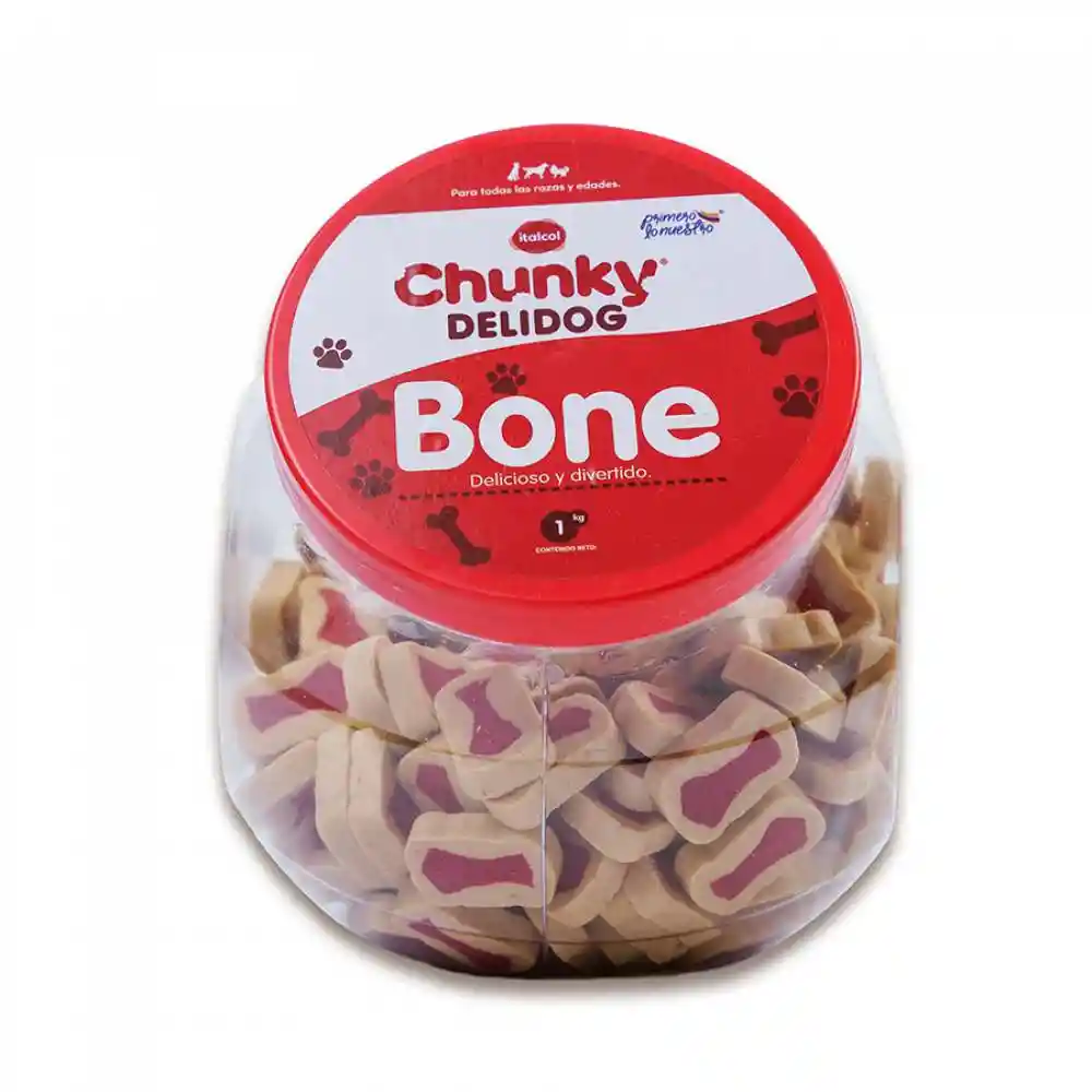 Snack Perro Chunky Deli Dog Bone Bombonera