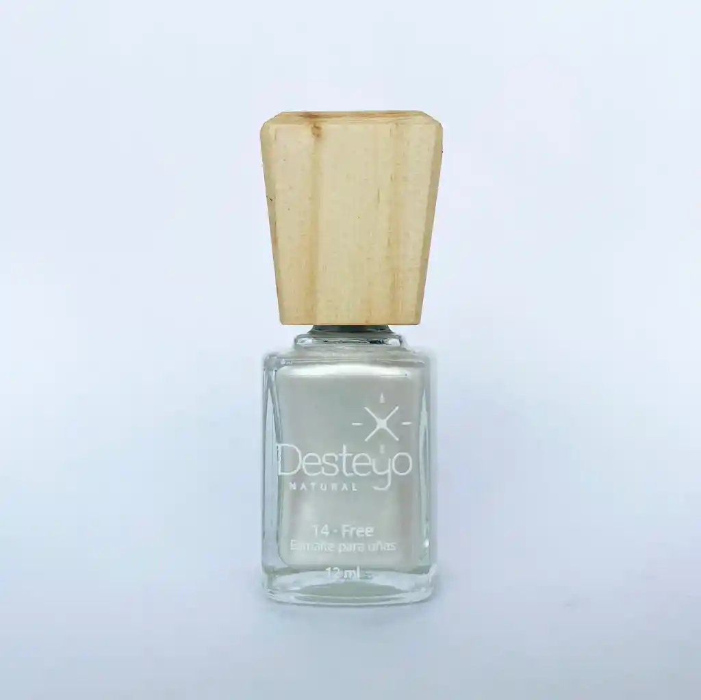 Esmaltes Libres De 14 Químicos Desteyo Natural Perla