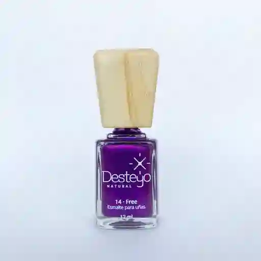 Esmaltes Libres De 14 Químicos Desteyo Natural Amatista