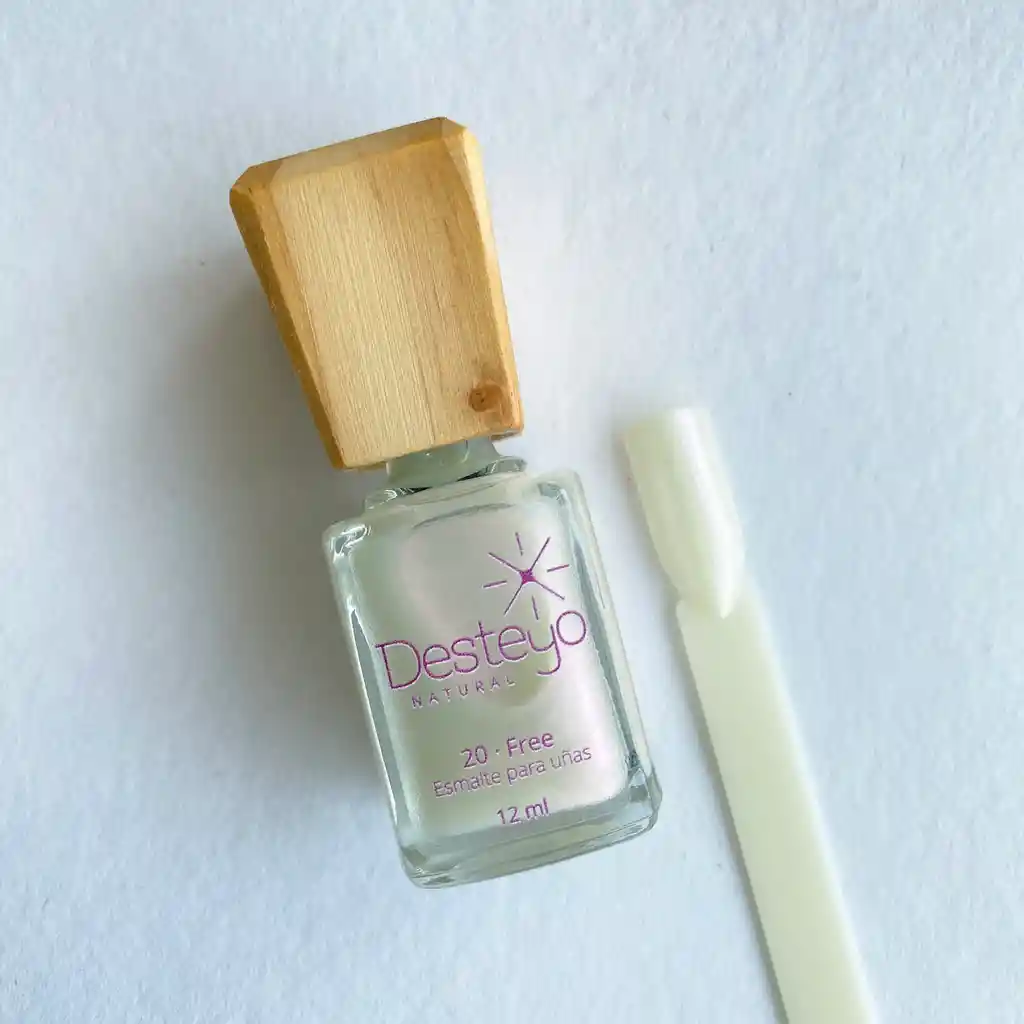 Esmaltes Libres De 14 Químicos Desteyo Natural Cuarzo