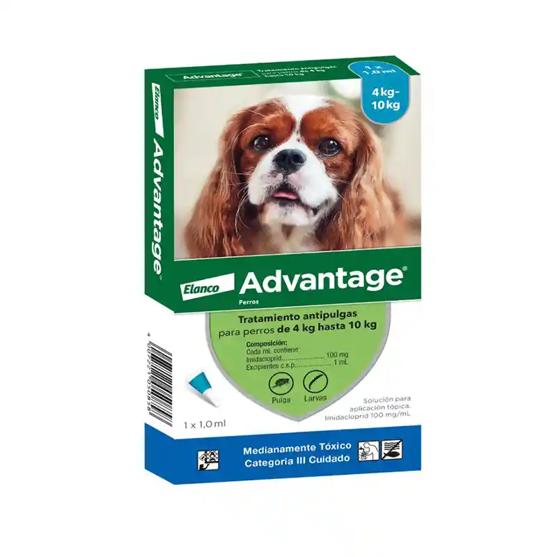 Advantage Perro 4 A 10kg