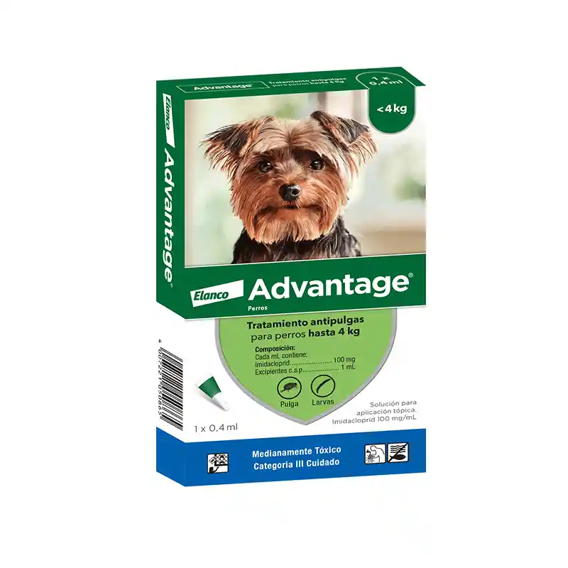 Advantage Perro Hasta 4kg