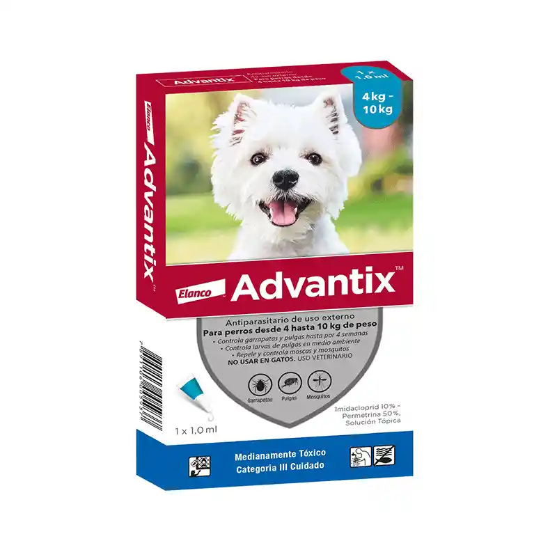 Advantix Perro 4-10kg