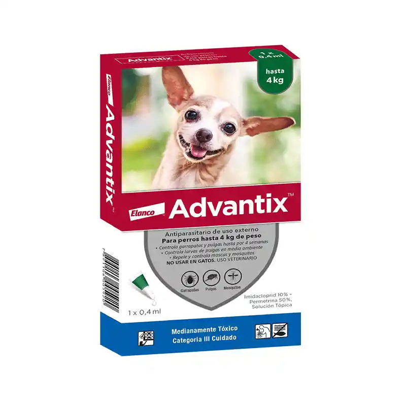 Advantix Perro Hasta 4kg