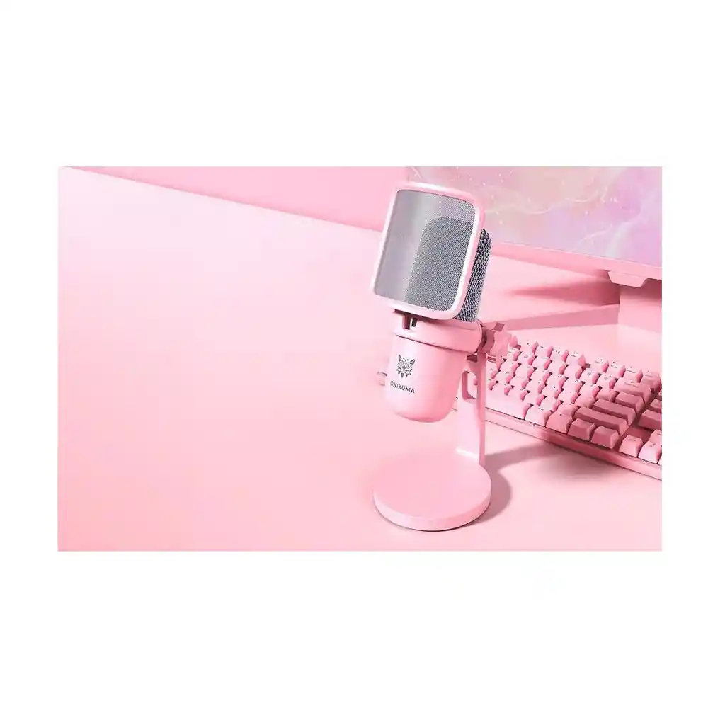 Microfono De Condensador Onikuma M630 (rosa)