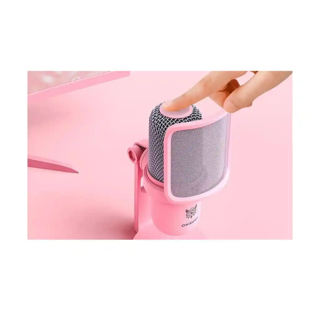 Microfono De Condensador Onikuma M630 (rosa)