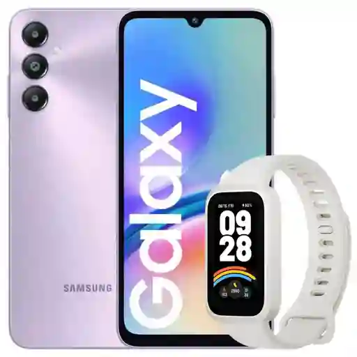 Celular Samsung Galaxy A05s 128gb /6gb Vlt + Band 9 Active Wht