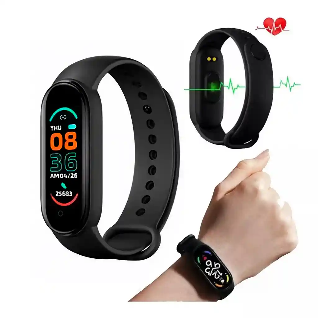 Reloj Para Deportes Inteligente Smartband Bluetooth Sensor Calorías Corazón