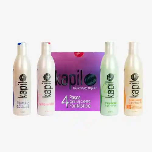 Kapil Up Tratamiento Alaciador Kit X 4 Productos