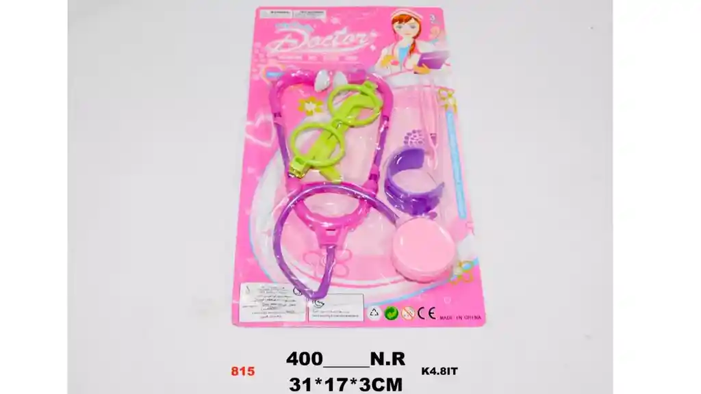 Set Equipo Médico Juguetes Niños Niñas Pequeños Doctora