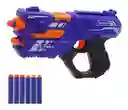 Pistola Super Shoot 2 En 1 Dardos Y Orbis De Agua