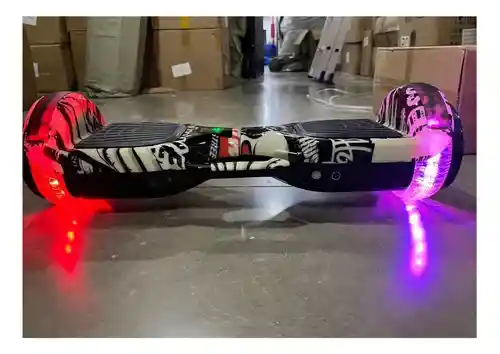 Malumeta Scooter Electrica Con Luces Rgb Niños Power Board