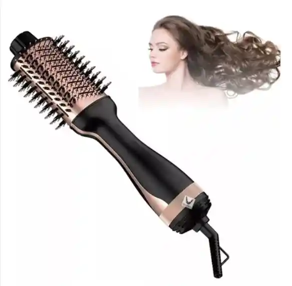 Cepillo Secador Y Modelador: Seca, Alisa Y Peina Con El Secador Y Alisador Keratin 3d