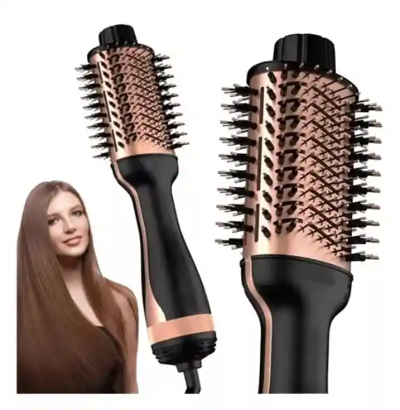 Cepillo Secador Y Modelador: Seca, Alisa Y Peina Con El Secador Y Alisador Keratin 3d