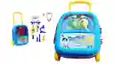 Botiquín Médico, Maleta Con Rueda Juguete Doctor Niños