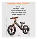 Bicicleta De Equilibrio Para Niños Paseador Push Bike Naranja