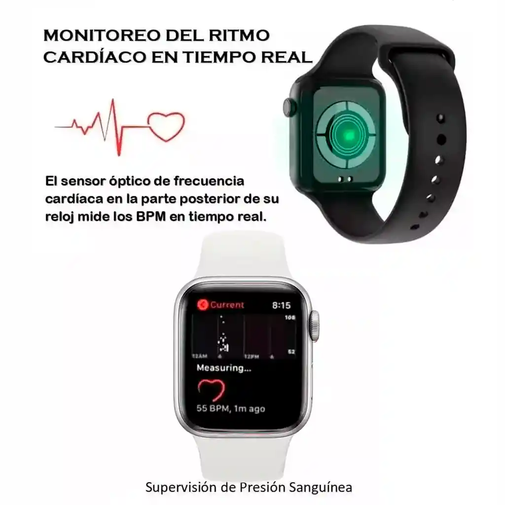 Reloj Inteligente Bluetooth Notifica Redes Sociales Smartband