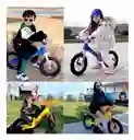 Bicicleta Para Niños Equilibrio Push Bike Triciclo Blanco