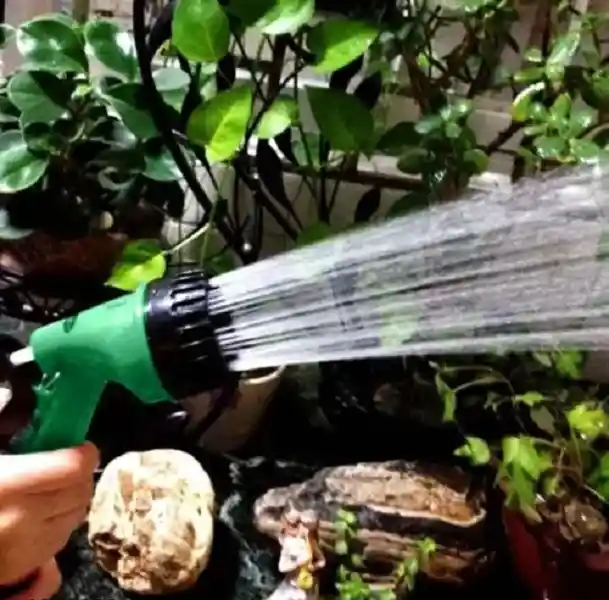 Pistola De Manguera 4 En 1 Funciones Aplique Boquilla Riego Agua A Presión