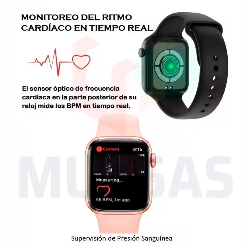 Reloj Deportivo Notificación De Redes Sociales Y Llamadas Bluetooth Deportes