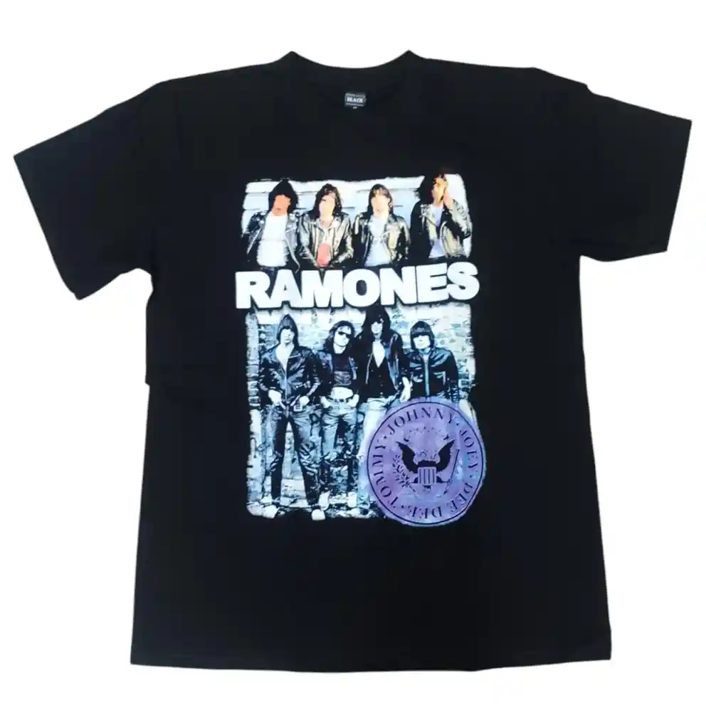 Camiseta Para Hombre Ramones Camisetas Bandas De Rock
