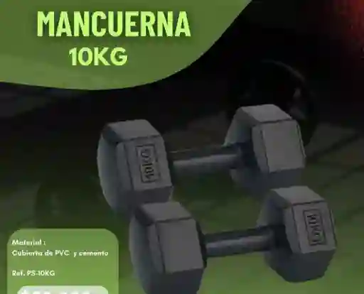 Par De Mancuernas 10 Kilos Termoforradas