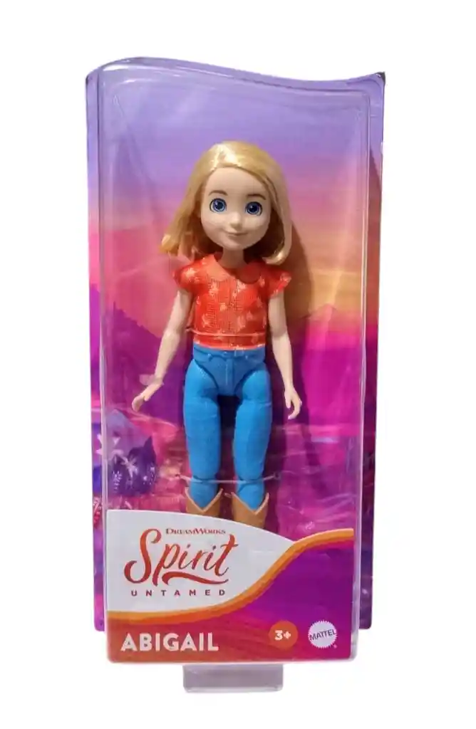 Muñeca Abigail Spirit Untamed Básica 17cm- Mattel Hbx72