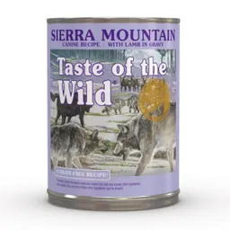 Lata Taste Of The W. Sierra Mountain X390g (cordero)