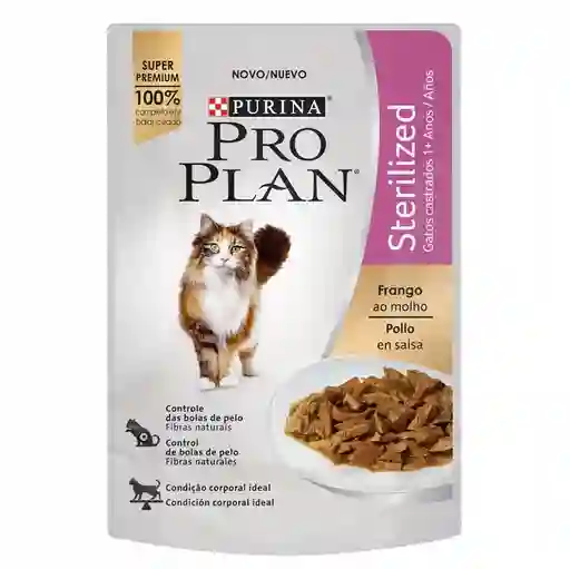 Pro Plan Pouchgato Esterilizado X 85 Gr