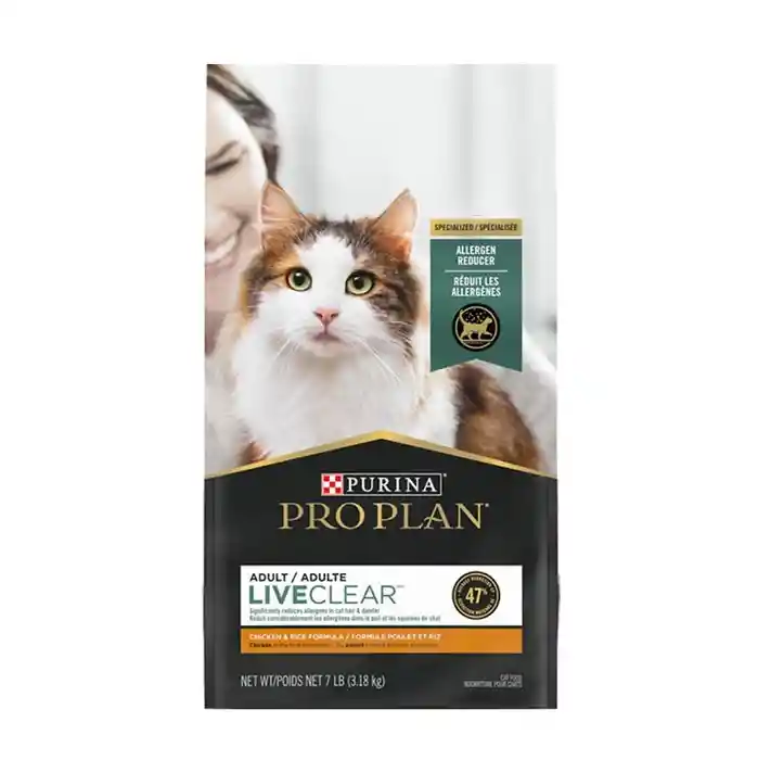 Pro Plan Gato Live Clear (reductor De Alérgenos) X 3.5 Lbs