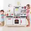 Juguete Cocina Todo En 1 Multifunción En Madera Para Niños