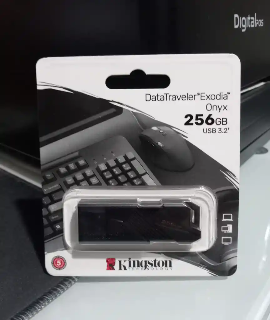 Usb Kingston 256gb 3.2 Gen 1 Datatraveler Onyx