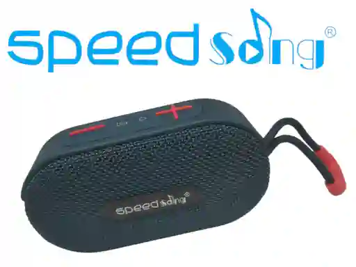 Parlante Speed Song Sg814 Bluetooth Azul