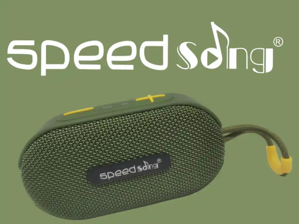 Parlante Speed Song Sg814 Bluetooth Verde