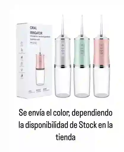 Irrigador Bucal Portatil Limpieza Profunda Dental Salud Recargable