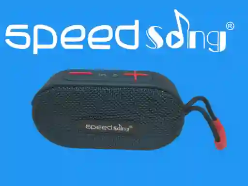 Parlante Speed Song Sg814 Bluetooth Azul