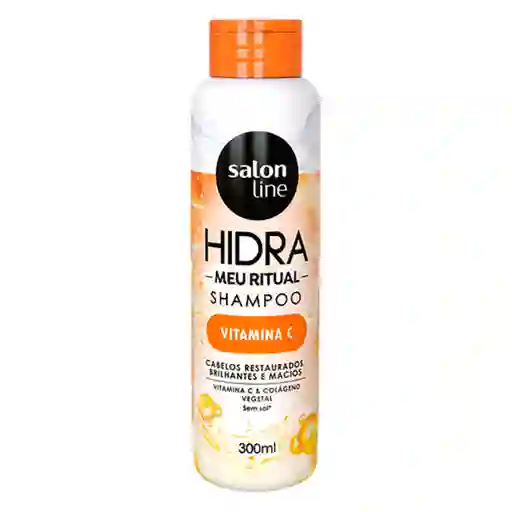 Salon Line Shampoo Hidra Vitamina C, Cabellos Restaurados, Brillantes Y Magicos - 300 Ml