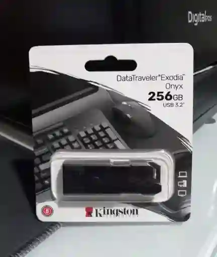 Usb Kingston 256gb 3.2 Gen 1 Datatraveler Onyx